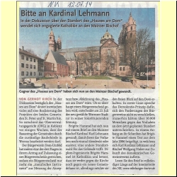 2014 07-12 Bitte an Kardinal Lehmann